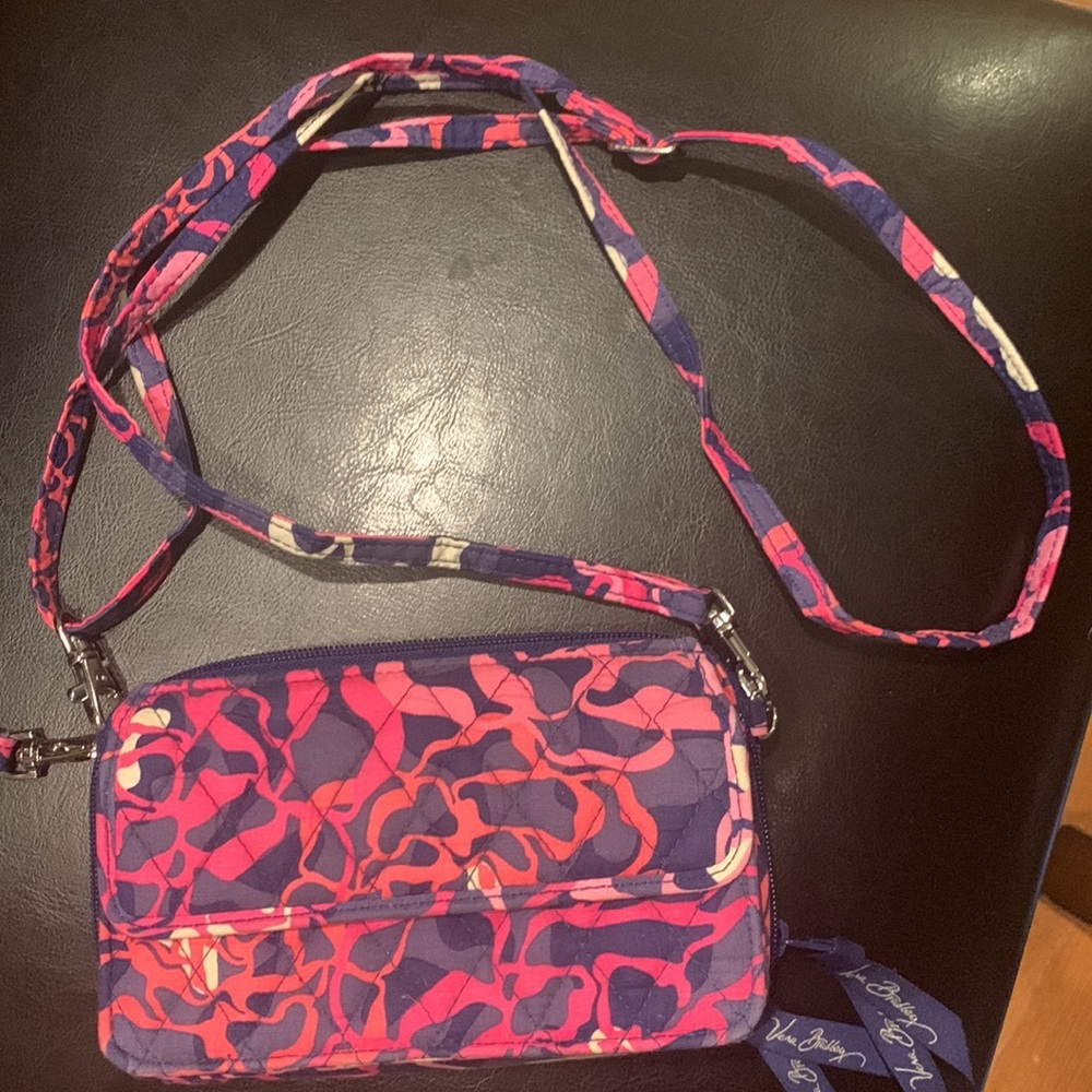 Vera Bradley Katalina Pink Crossbody Purse/wallet